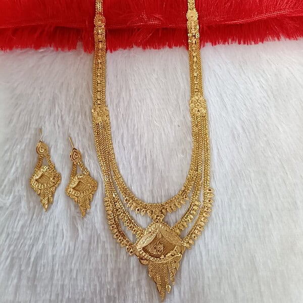 Royal Noor Antique Layered Long Necklace Set