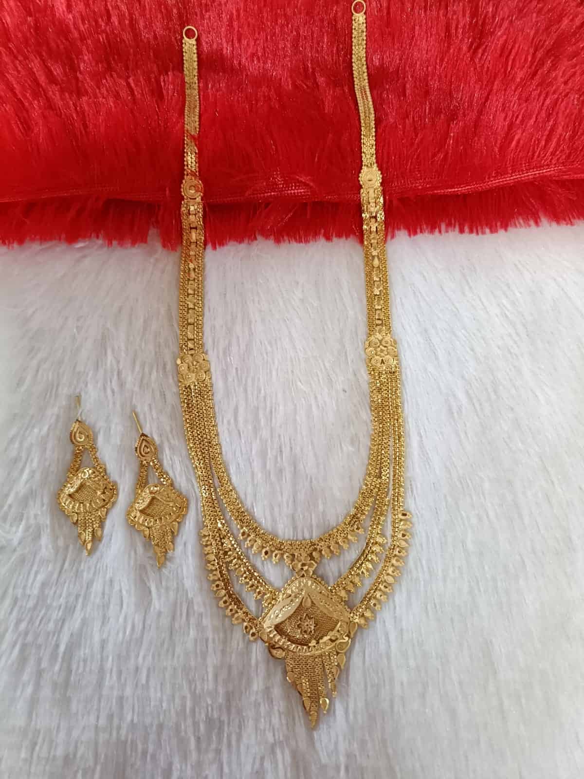 Royal Noor Antique Layered Long Necklace Set Royal Noor Antique Layered Long Necklace Set - Image 1